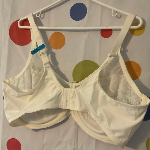 NWT Lilyette Cream Color Underwire Bra Size 44DDD - Picture 8 of 8
